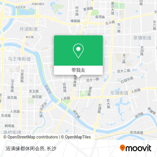 浴满缘都休闲会所地图