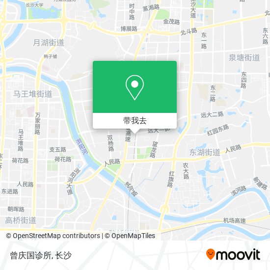 曾庆国诊所地图