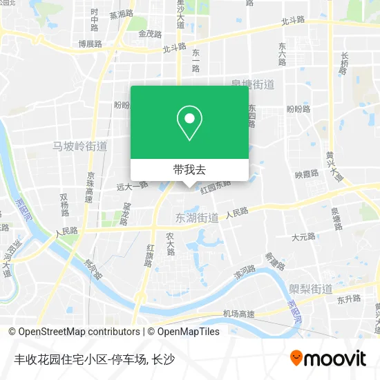 丰收花园住宅小区-停车场地图