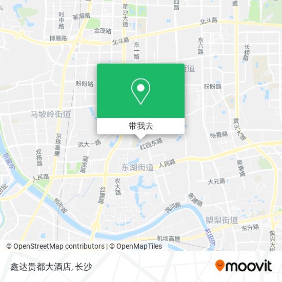 鑫达贵都大酒店地图