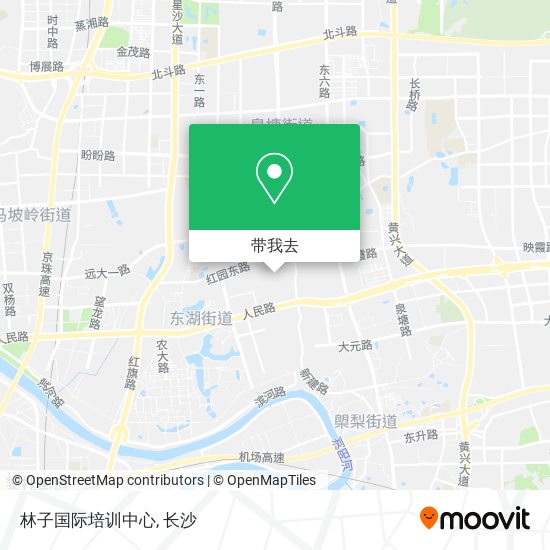 林子国际培训中心地图