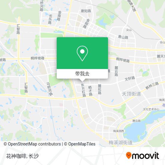 花神咖啡地图