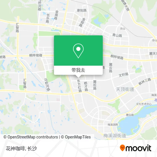 花神咖啡地图