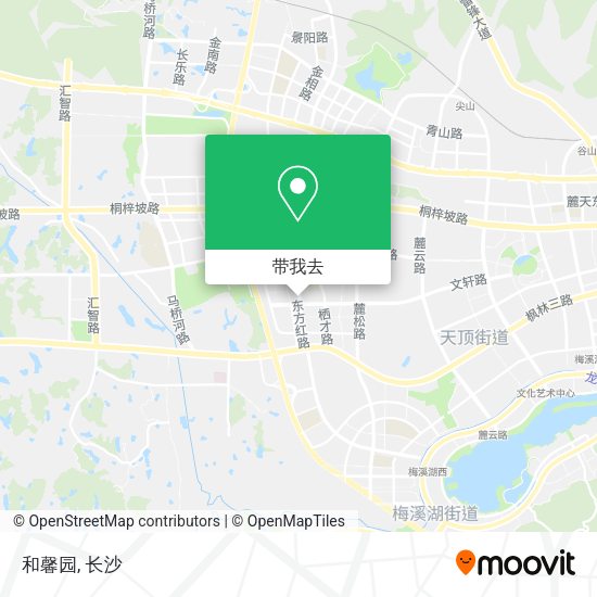 和馨园地图