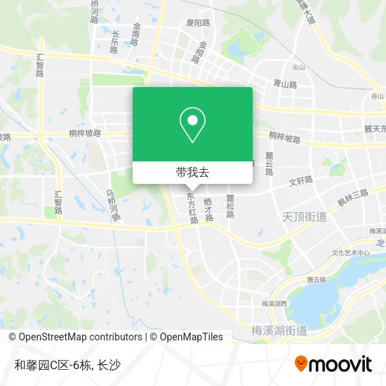 和馨园C区-6栋地图