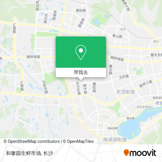 和馨园生鲜市场地图