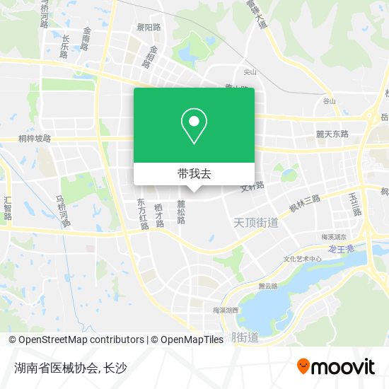 湖南省医械协会地图