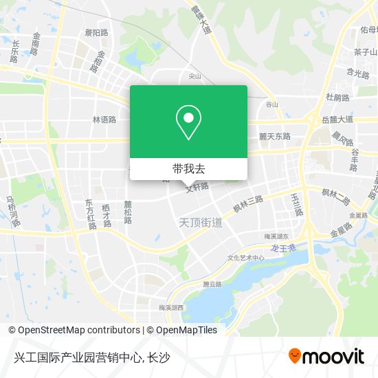 兴工国际产业园营销中心地图