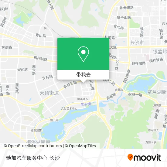 驰加汽车服务中心地图