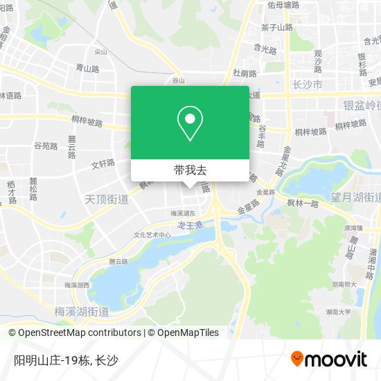 阳明山庄-19栋地图