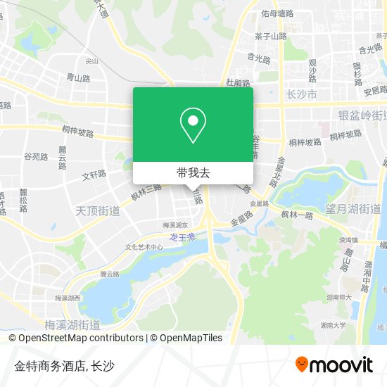 金特商务酒店地图