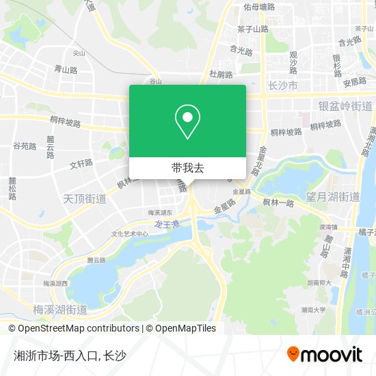湘浙市场-西入口地图