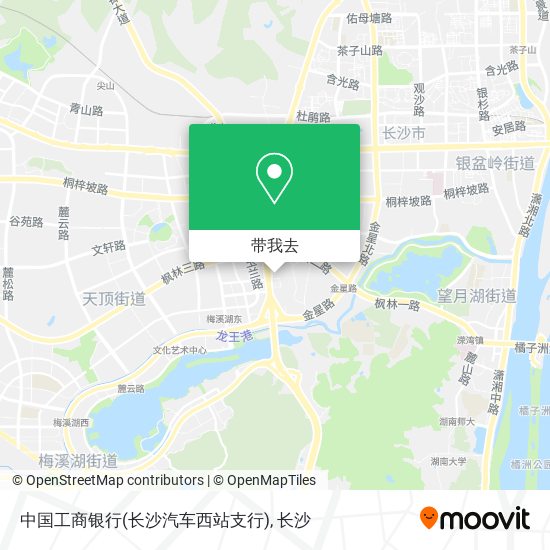 中国工商银行(长沙汽车西站支行)地图