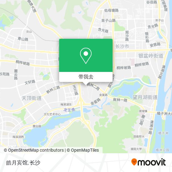 皓月宾馆地图