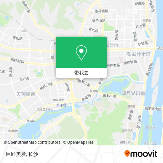 巨匠美发地图