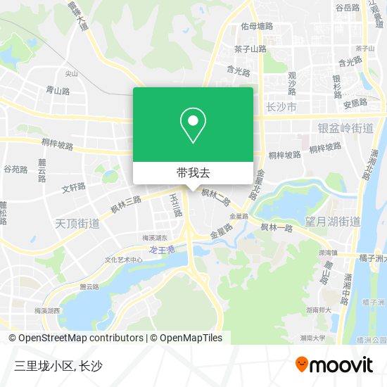 三里垅小区地图