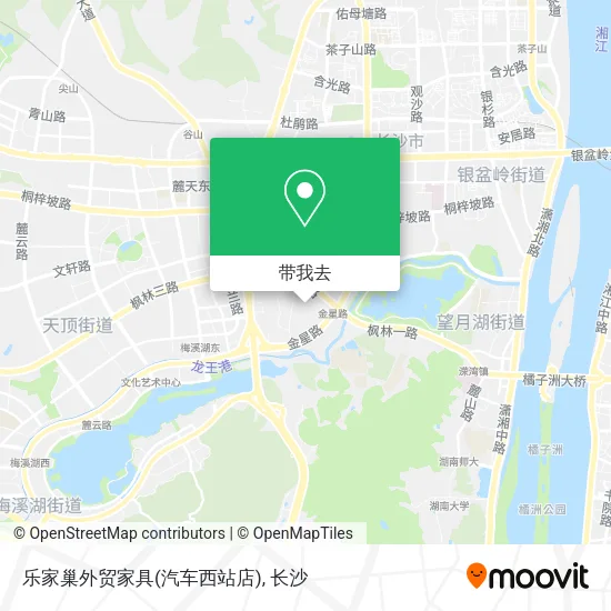 乐家巢外贸家具(汽车西站店)地图