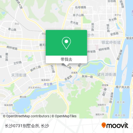 长沙0731别墅会所地图