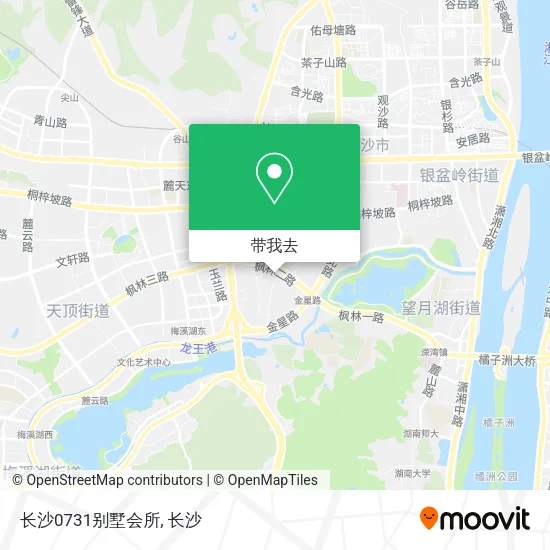 长沙0731别墅会所地图