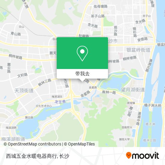 西城五金水暖电器商行地图