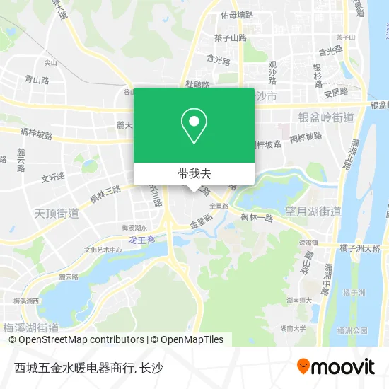 西城五金水暖电器商行地图