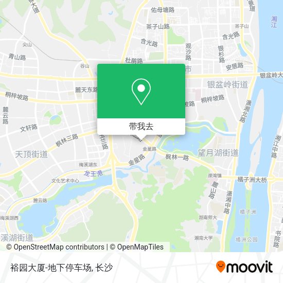 裕园大厦-地下停车场地图