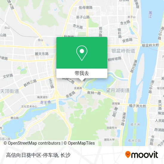 高信向日葵中区-停车场地图