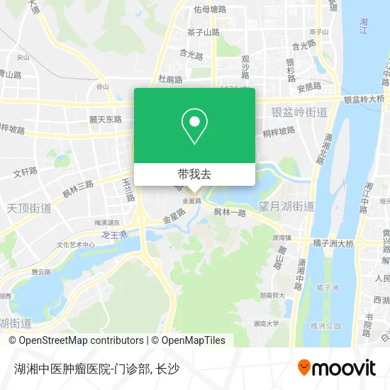 湖湘中医肿瘤医院-门诊部地图