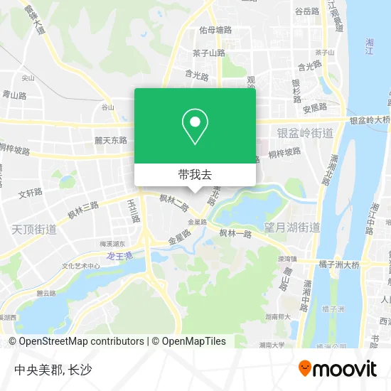中央美郡地图