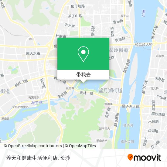 养天和健康生活便利店地图