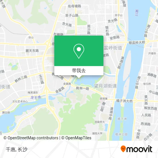 千惠地图