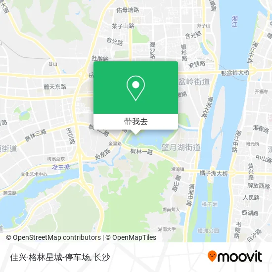 佳兴·格林星城-停车场地图