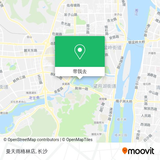 曼天雨格林店地图