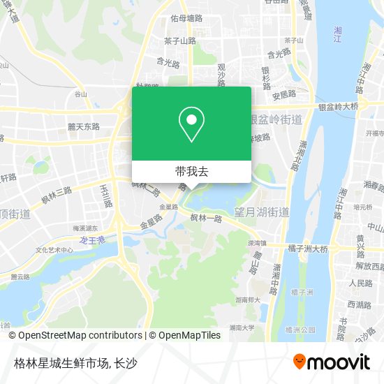格林星城生鲜市场地图