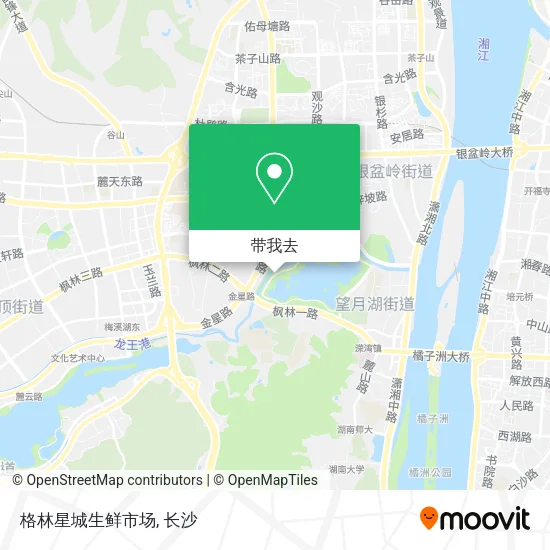 格林星城生鲜市场地图