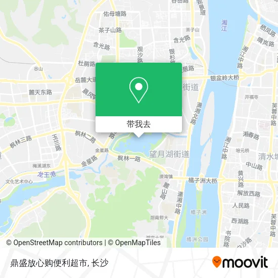 鼎盛放心购便利超市地图