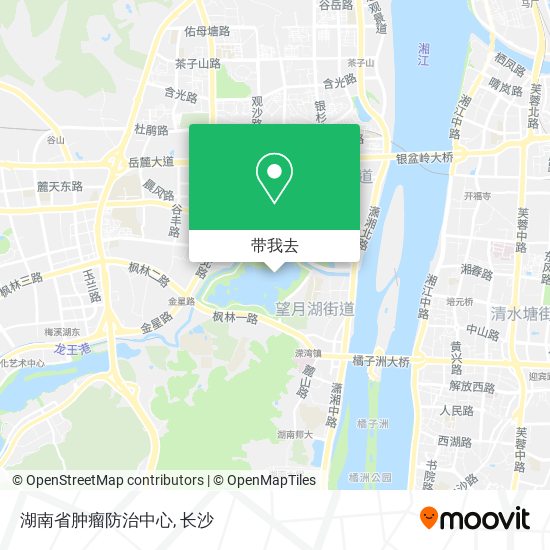 湖南省肿瘤防治中心地图