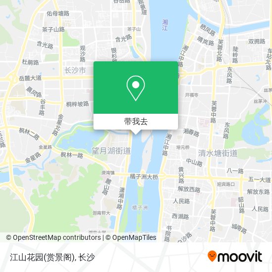江山花园(赏景阁)地图
