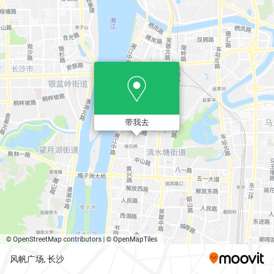 风帆广场地图