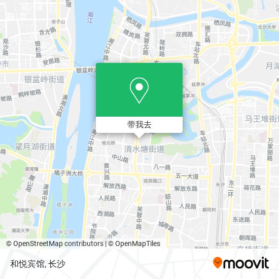 和悦宾馆地图