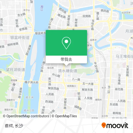蔡锷地图