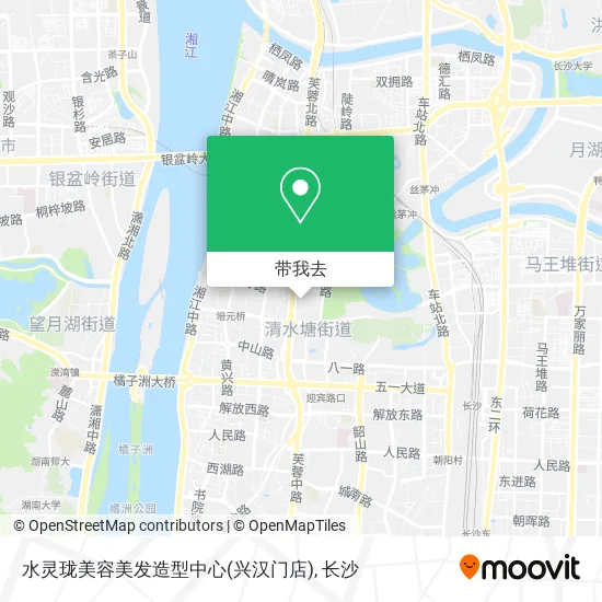 水灵珑美容美发造型中心(兴汉门店)地图