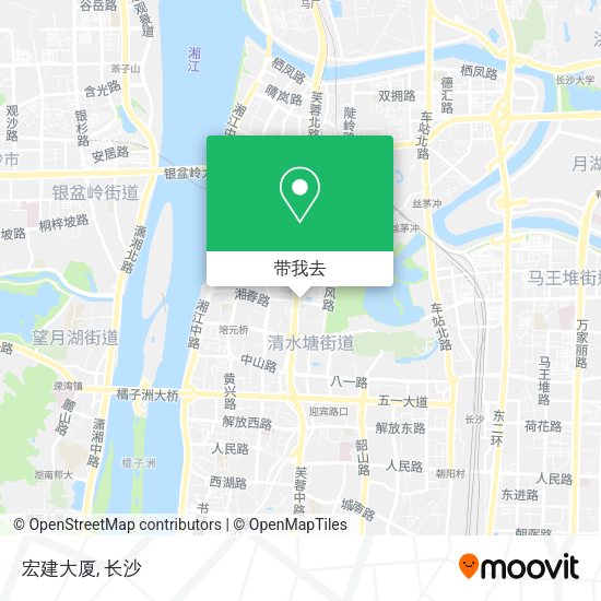 宏建大厦地图