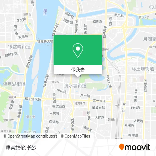 康巢旅馆地图
