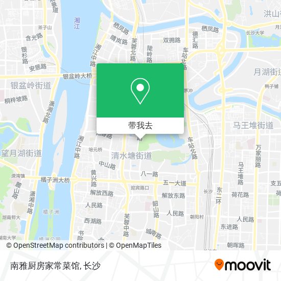 南雅厨房家常菜馆地图