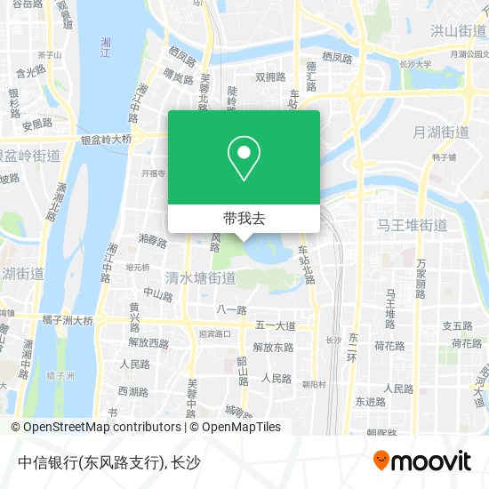 中信银行(东风路支行)地图