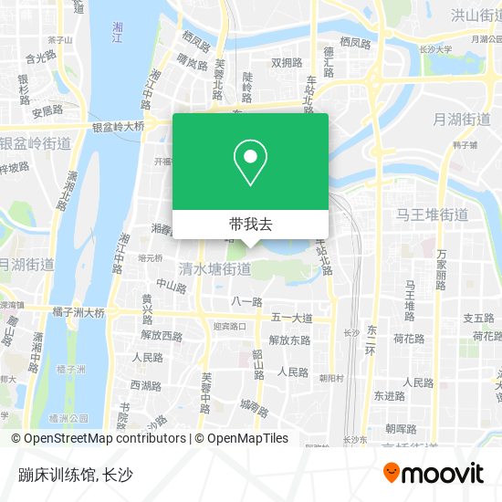 蹦床训练馆地图