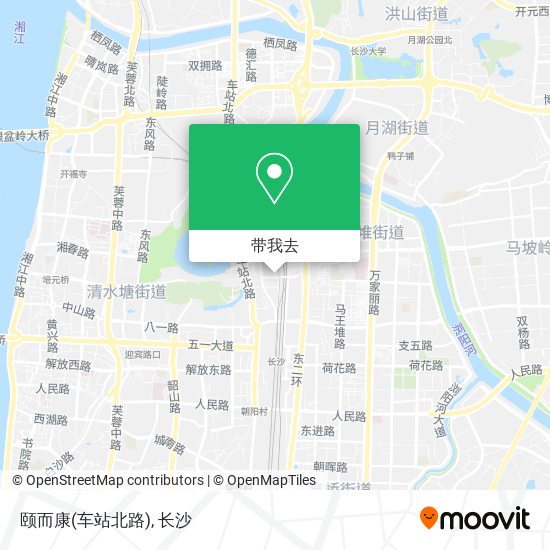 颐而康(车站北路)地图