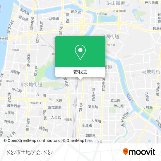 长沙市土地学会地图