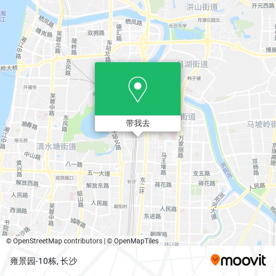 雍景园-10栋地图